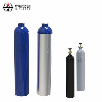 Yon nouvo 5 Lb CO2 silenn aliminyòm pou vann